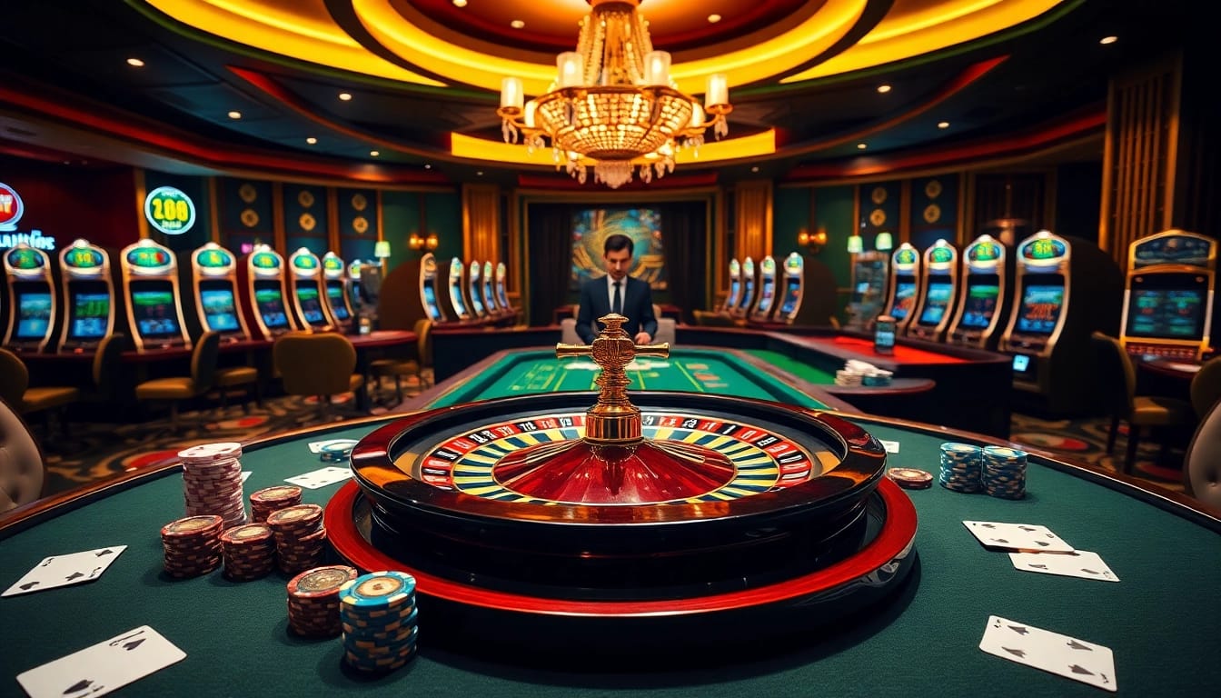 Experience the excitement of Nhà cái 88xx at a professional casino with roulette and slot games.