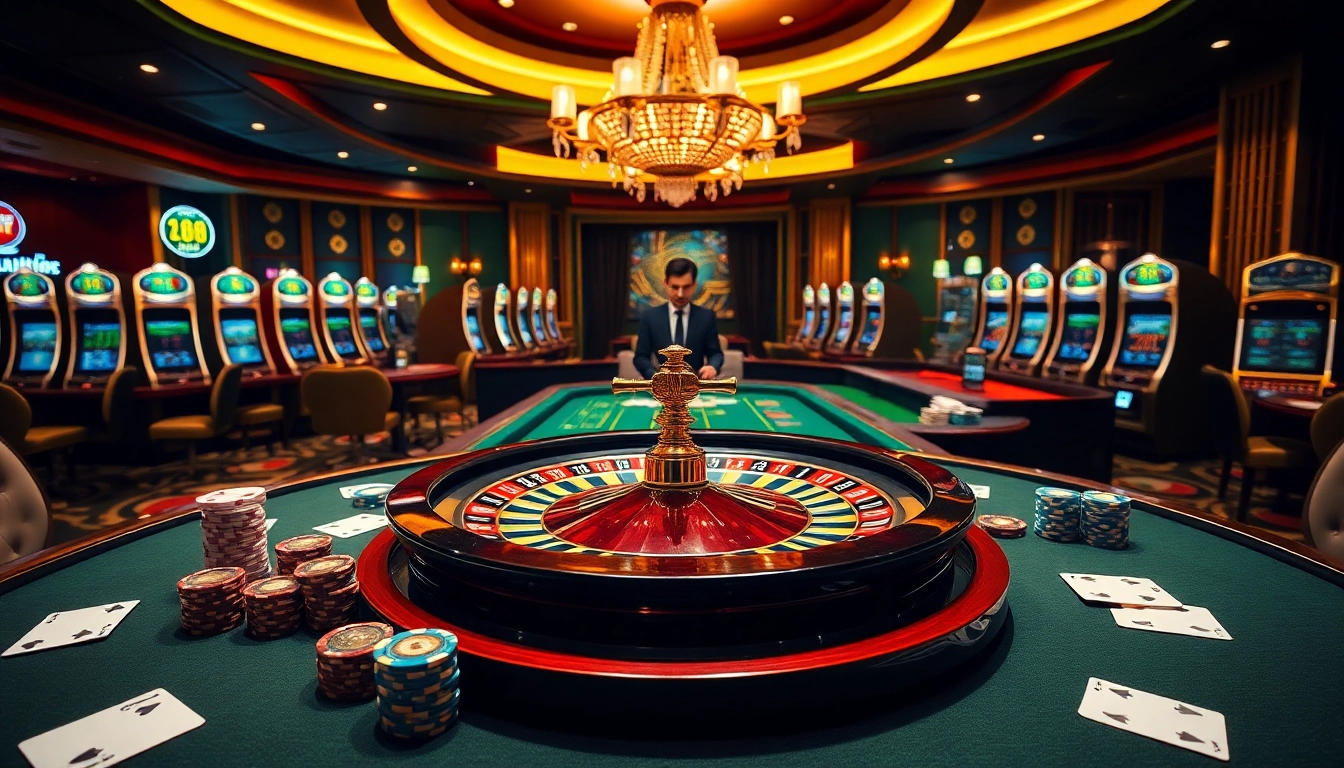 Experience the excitement of Nhà cái 88xx at a professional casino with roulette and slot games.
