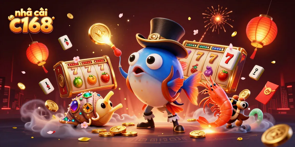 Experience thrilling wins with nhà cái c168, featuring captivating casino elements and vibrant characters.