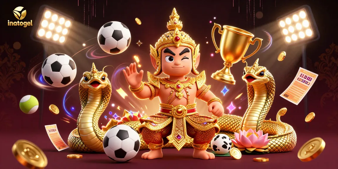 Inatogel memberikan pengalaman judi online yang menarik dengan simbol keberuntungan dan unsur olahraga yang dinamis.