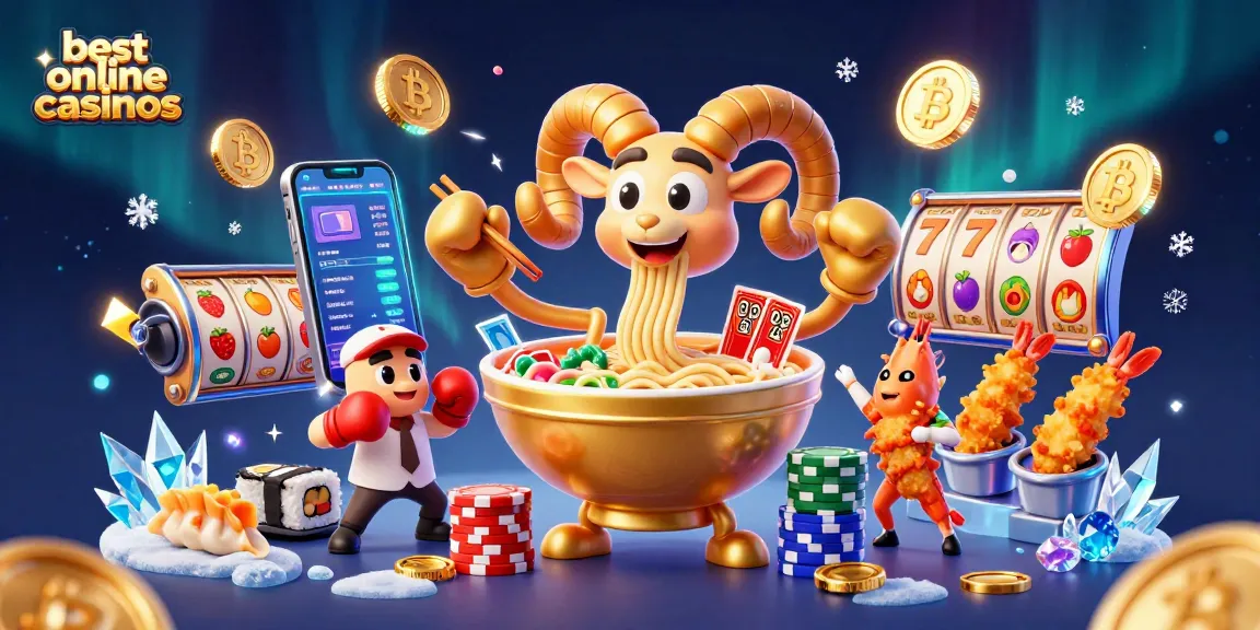 Experience the excitement of the best online casinos with vivid characters and dynamic gaming action.