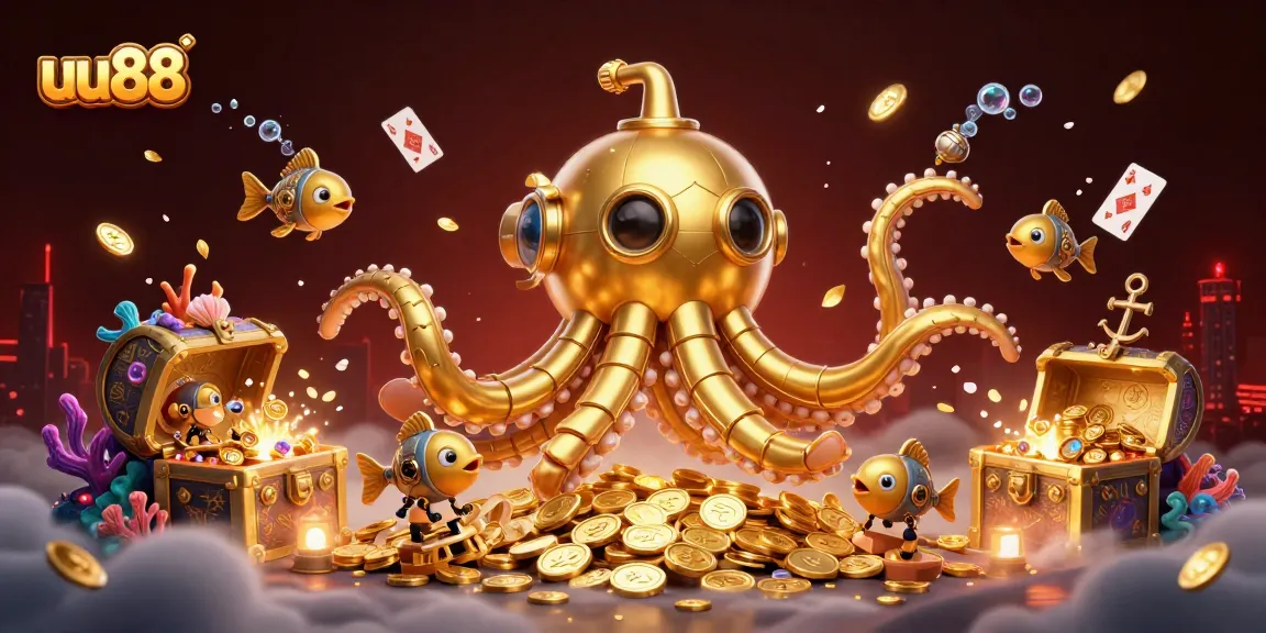 Experience uu88 with a vibrant casino adventure featuring immersive 3D underwater treasures.