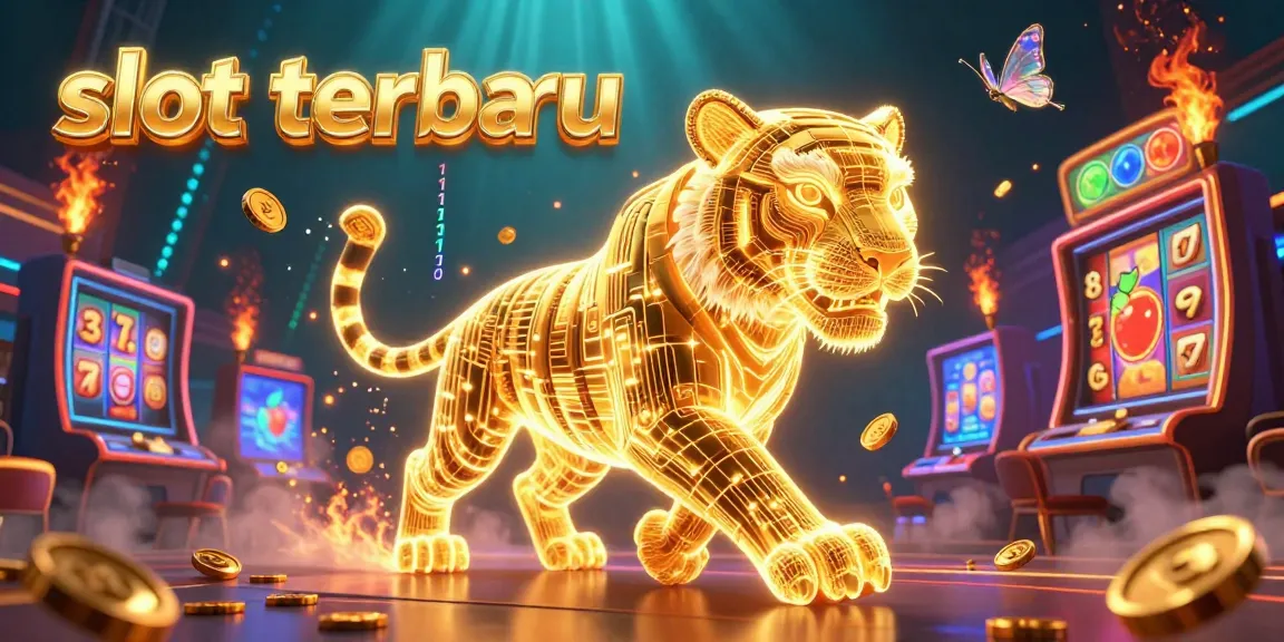 Slot terbaru menawarkan pengalaman bermain kasino digital dengan campuran elemen menawan dalam lingkungan kasino neon yang berkilau.