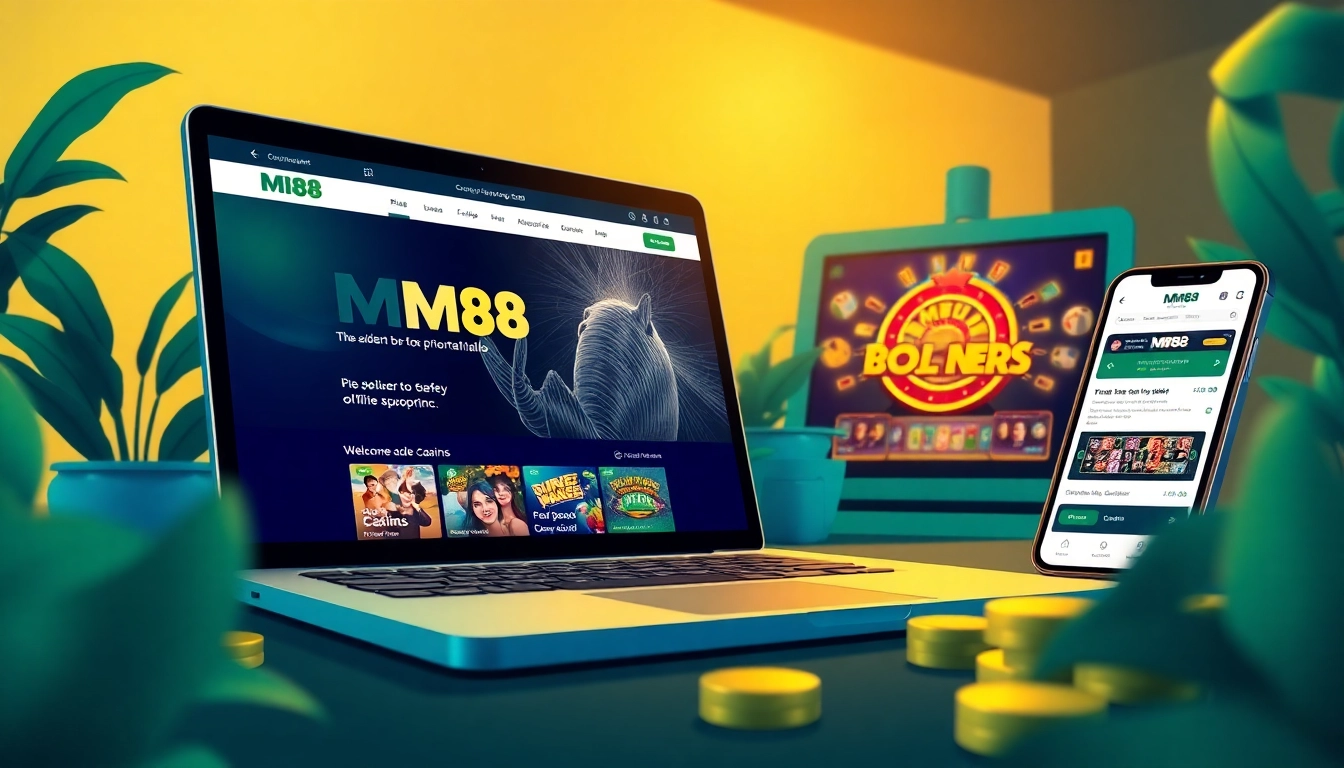Experience the excitement of online gaming at MM88 with a dynamic digital betting environment.