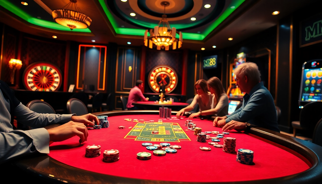Engage in thrilling poker play at https://mm88.nl/ with vibrant casino ambiance and top-tier gameplay.
