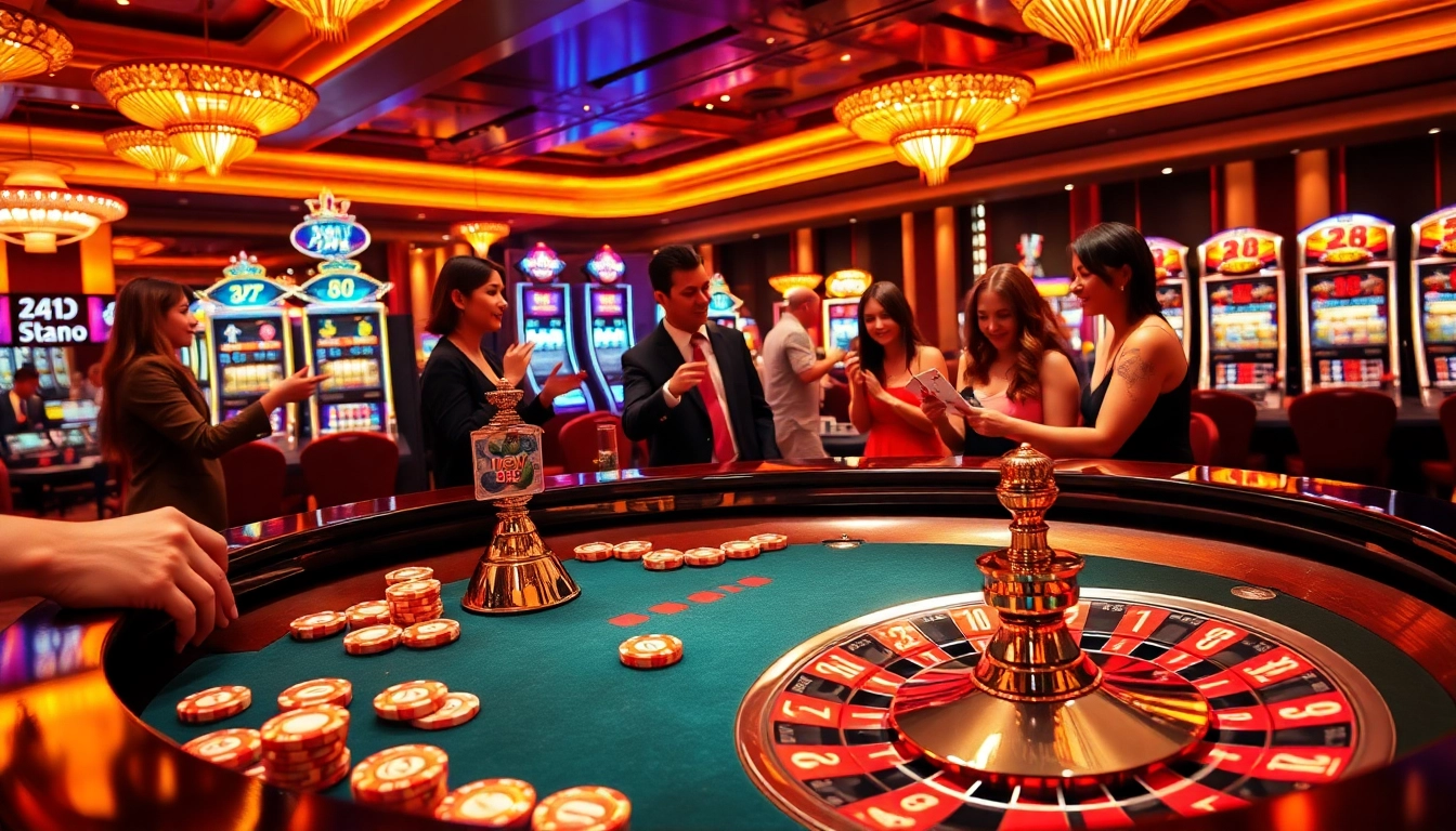 Experience the thrill of betting at new 88 casino with exciting games and vibrant atmosphere.