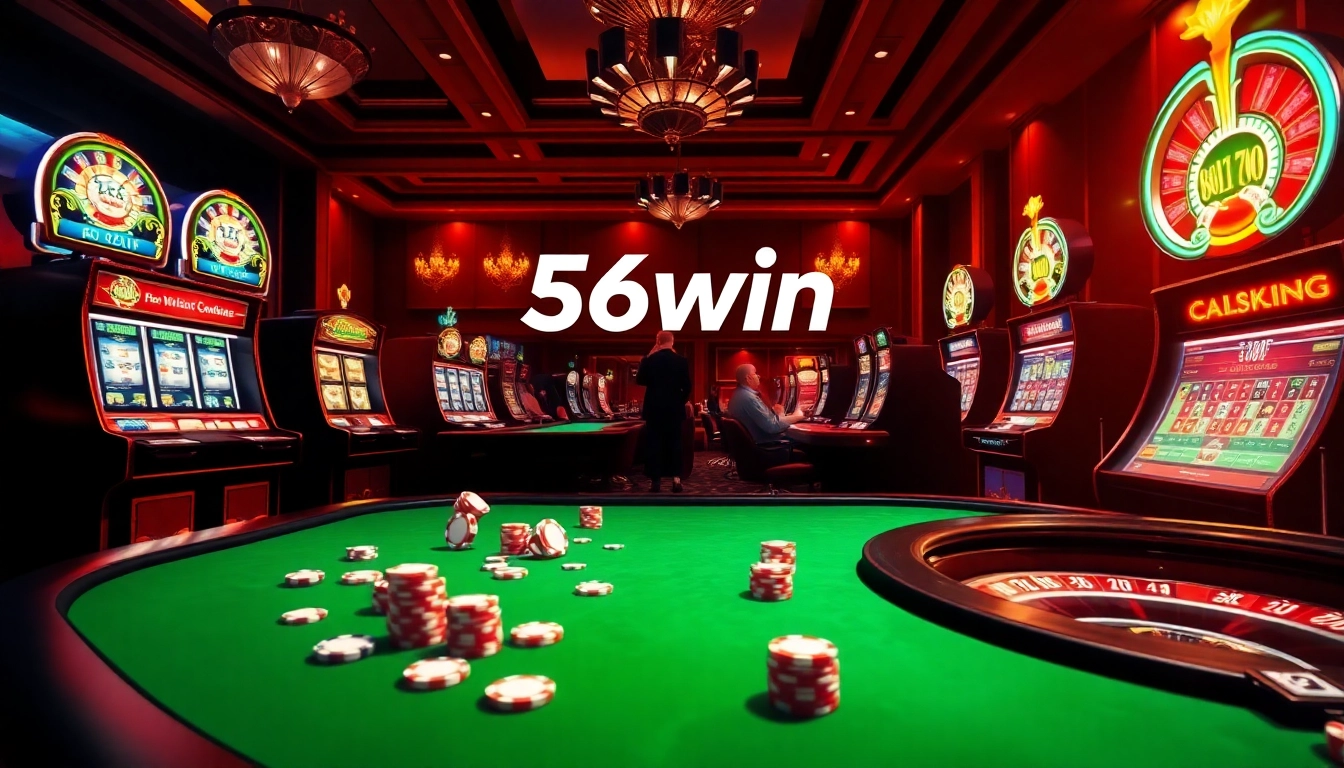 Experience the thrill of winning at 56win com with dynamic casino tables and engaging gameplay.