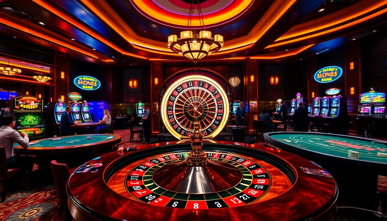 Experience gaming excitement at new 88 casino with elegant tables and vibrant roulette wheels.