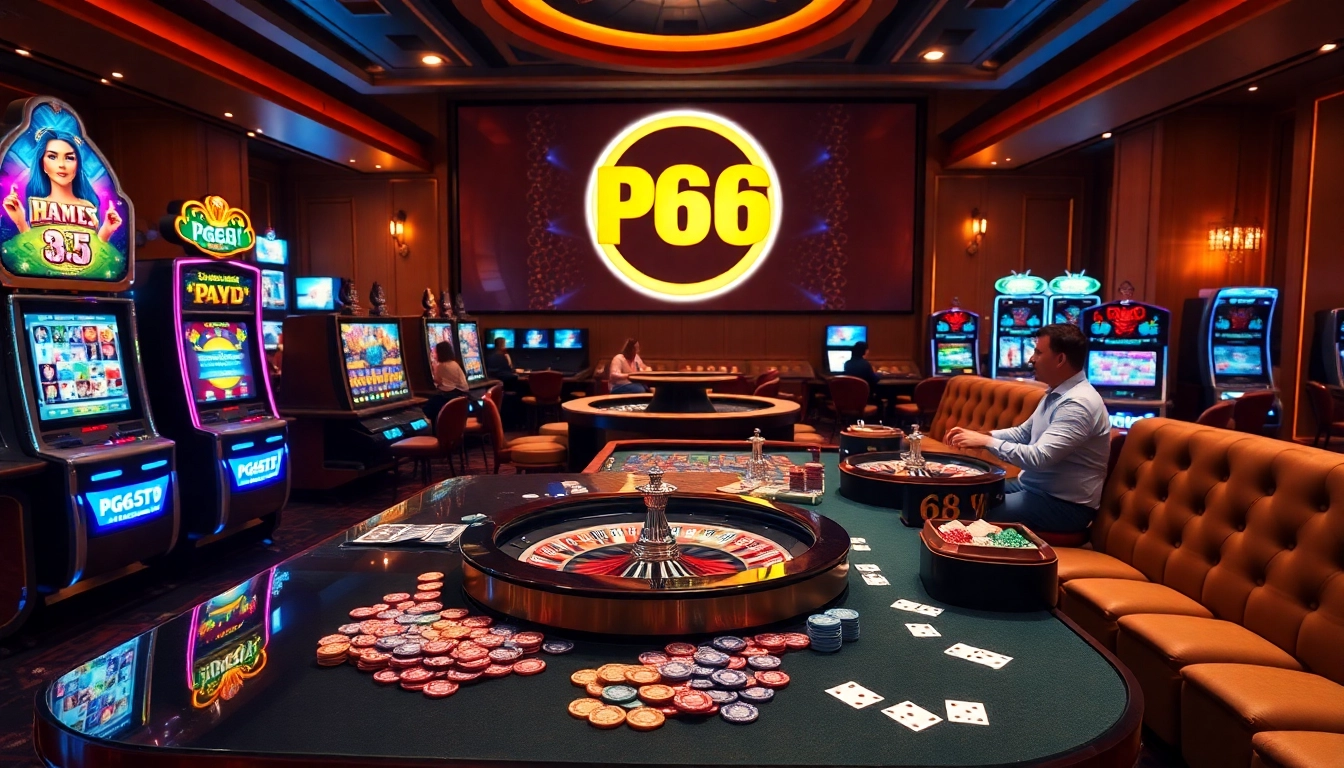 Experience thrilling games at PG66, the premier online casino with exciting slot machines and vibrant tables.