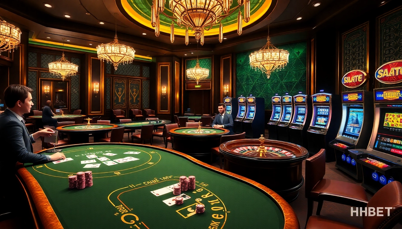 Experience Clube VIP HHBET with exclusive poker tables and luxurious casino ambiance.