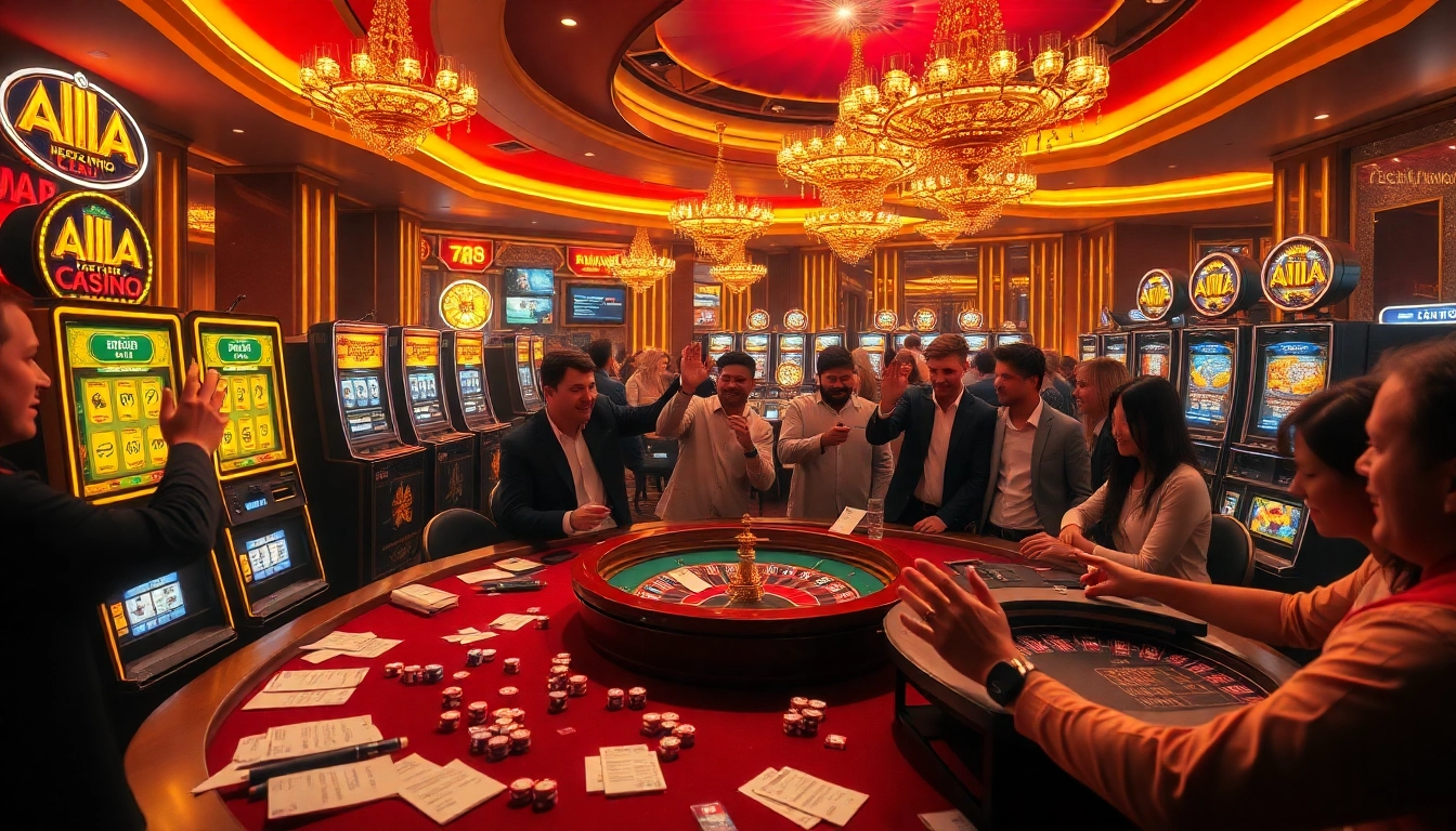 Players enjoying the winning excitement at the 789 club casino table, showcasing vibrant gaming elements.