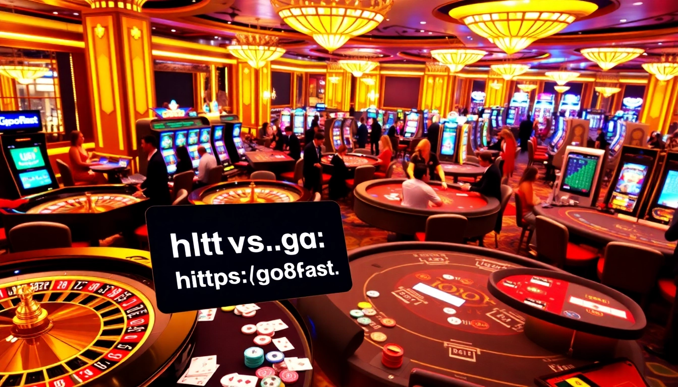 A thrilling casino experience at https://go88.fast/ with elegant dealers and exciting gaming tables.