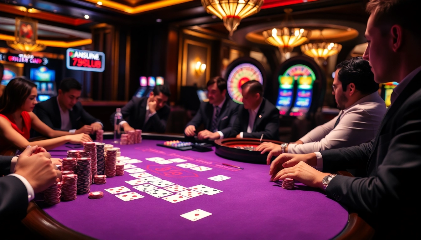 Experience high-stakes gaming at https://789club.quest/ with vibrant poker tables and thrilling roulette.