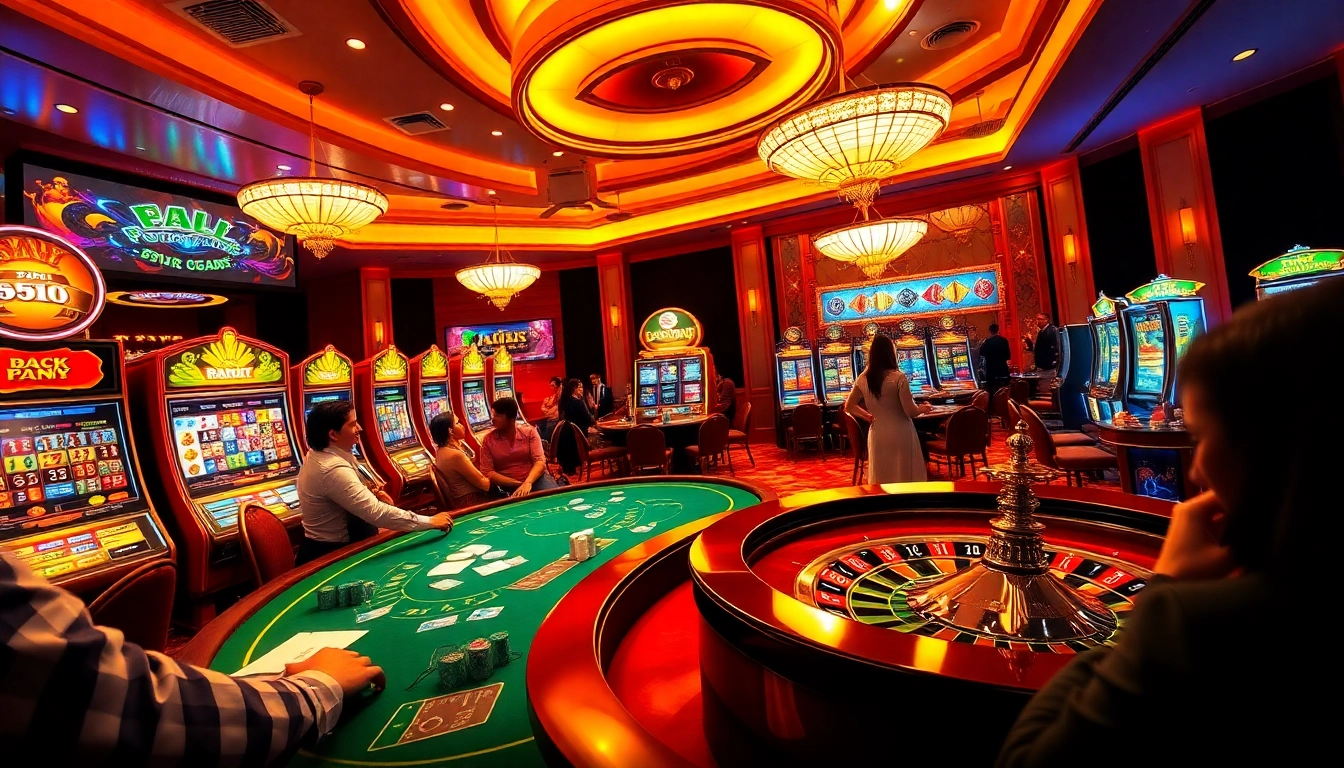 Experience the thrill of gaming at https://789club.quest/ with vibrant casino tables, flashing lights, and skilled players.