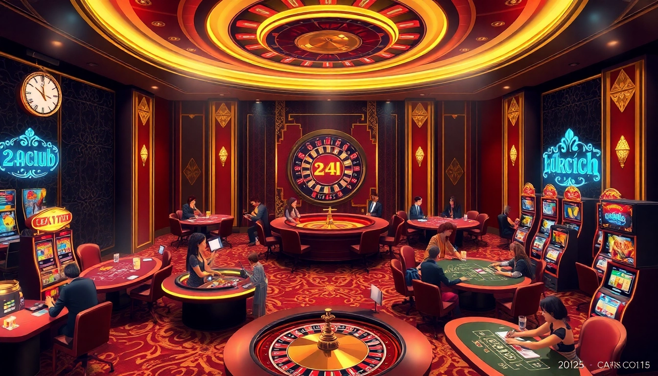 24kclub mang trải nghiệm chơi hấp dẫn tại một casino sang trọng với máy slot hiện đại và không gian thượng lưu.